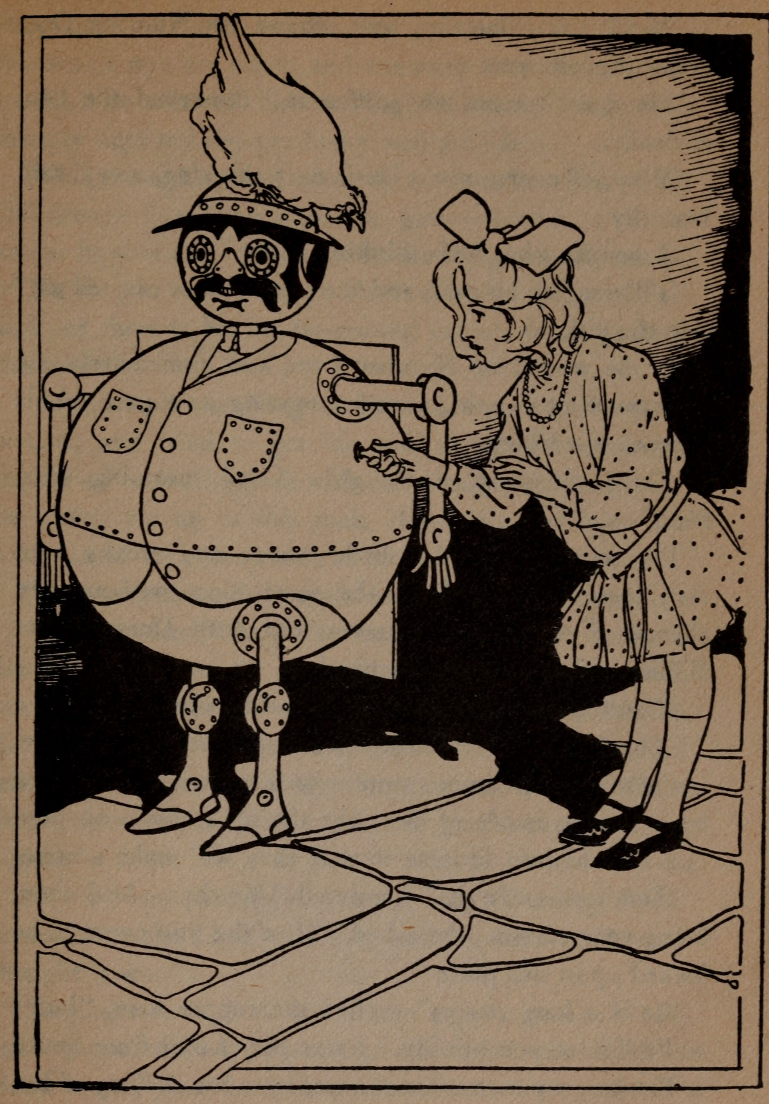 Illustration from Ozma of Oz, page 41