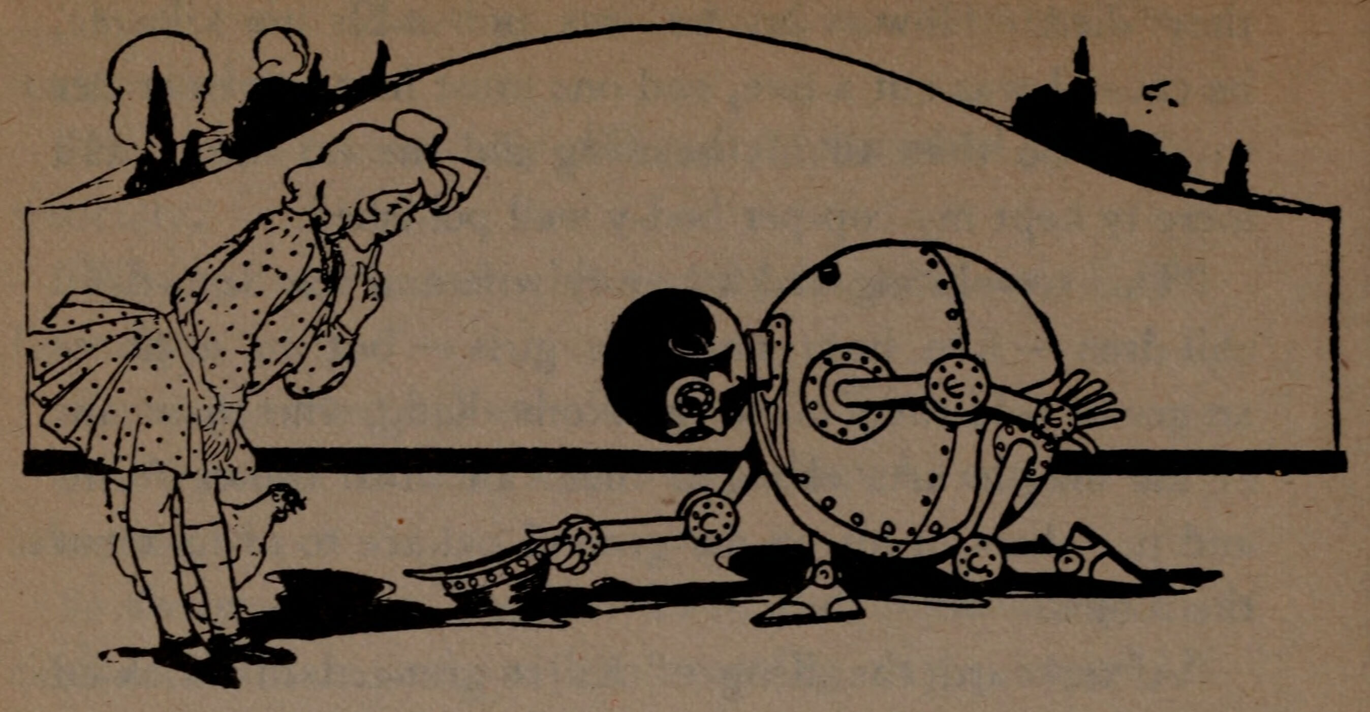 Illustration from Ozma of Oz, page 44