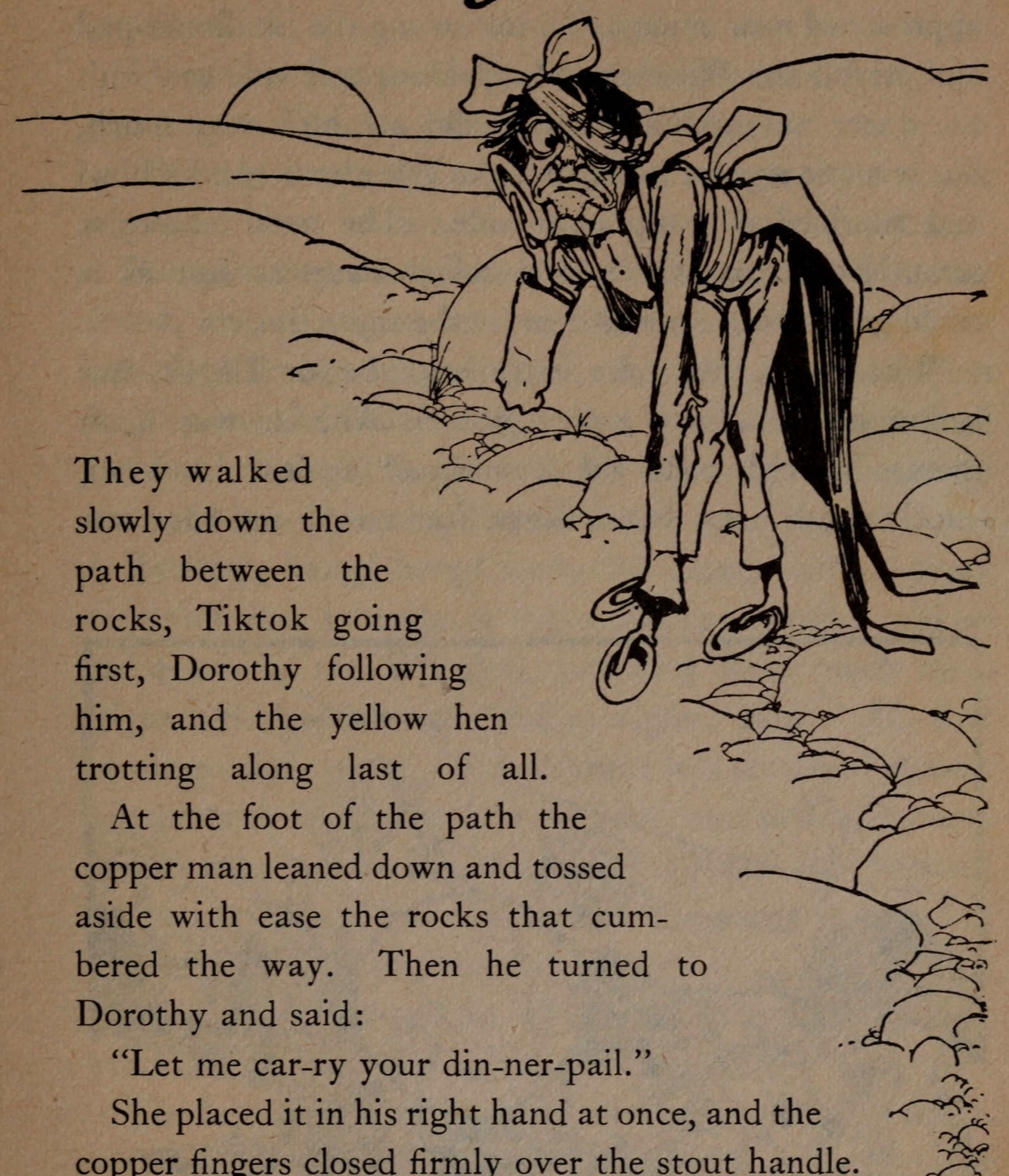 Illustration from Ozma of Oz, page 55