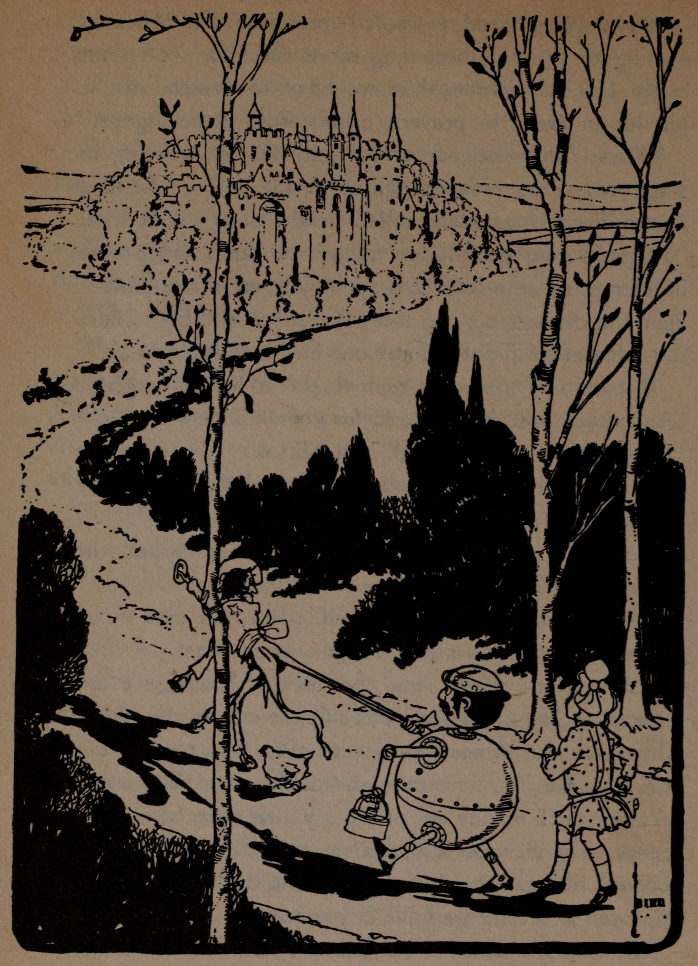 Illustration from Ozma of Oz, page 60
