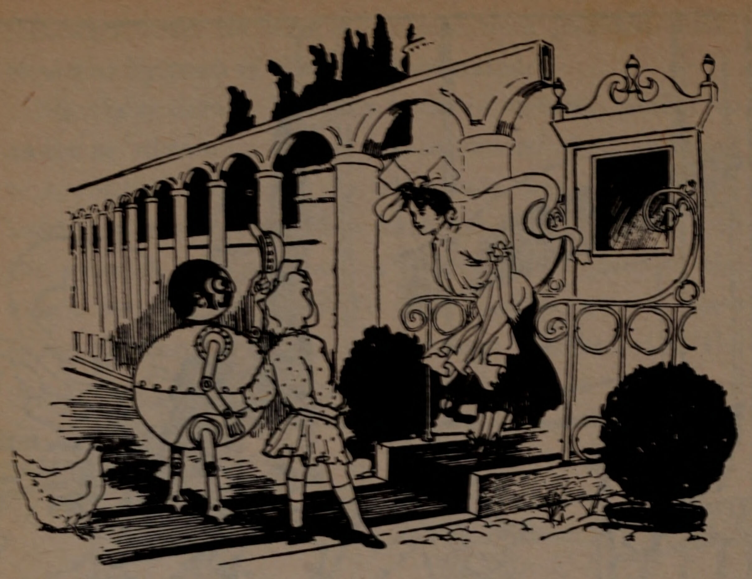 Illustration from Ozma of Oz, page 64
