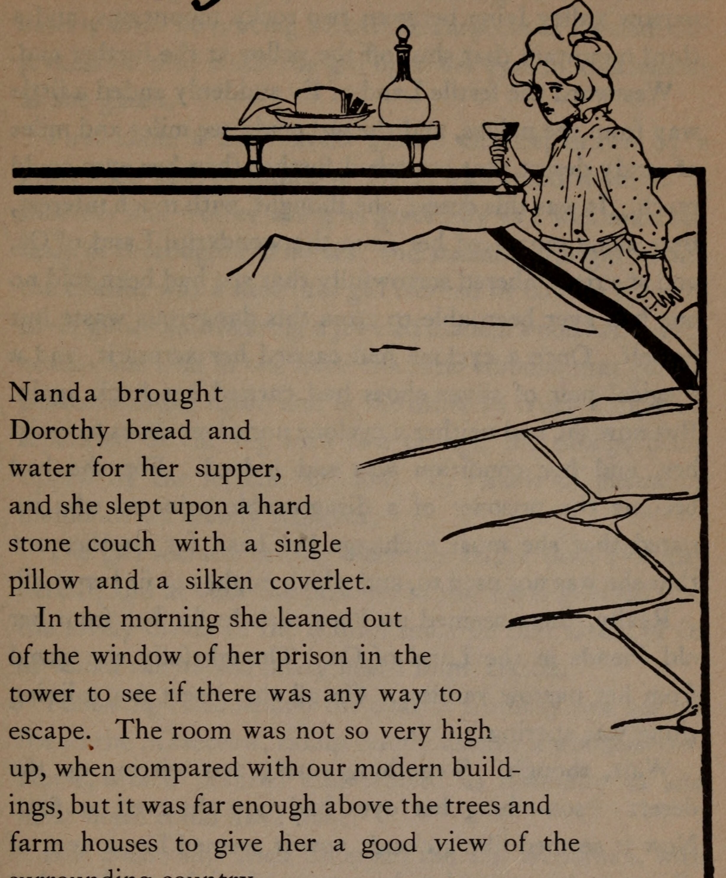 Illustration from Ozma of Oz, page 75