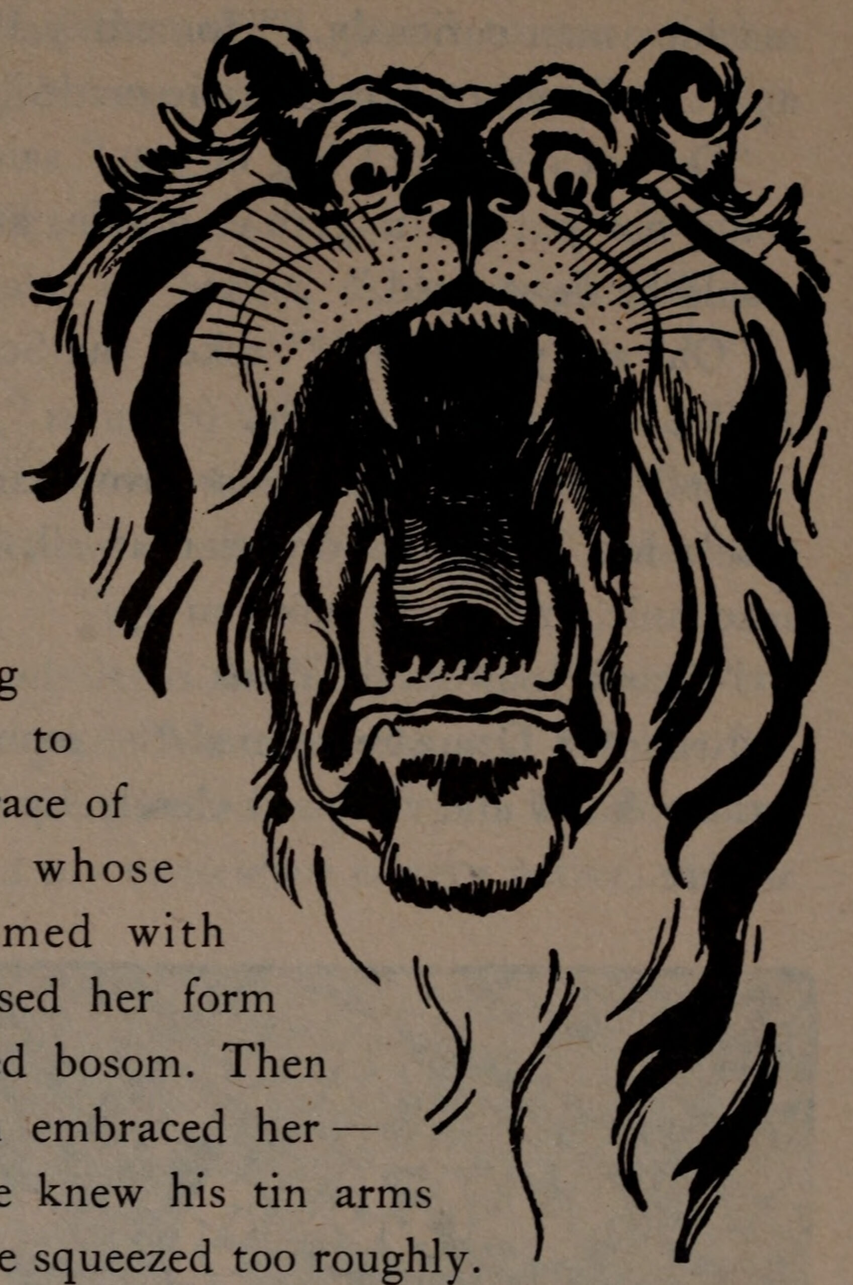 Illustration from Ozma of Oz, page 88