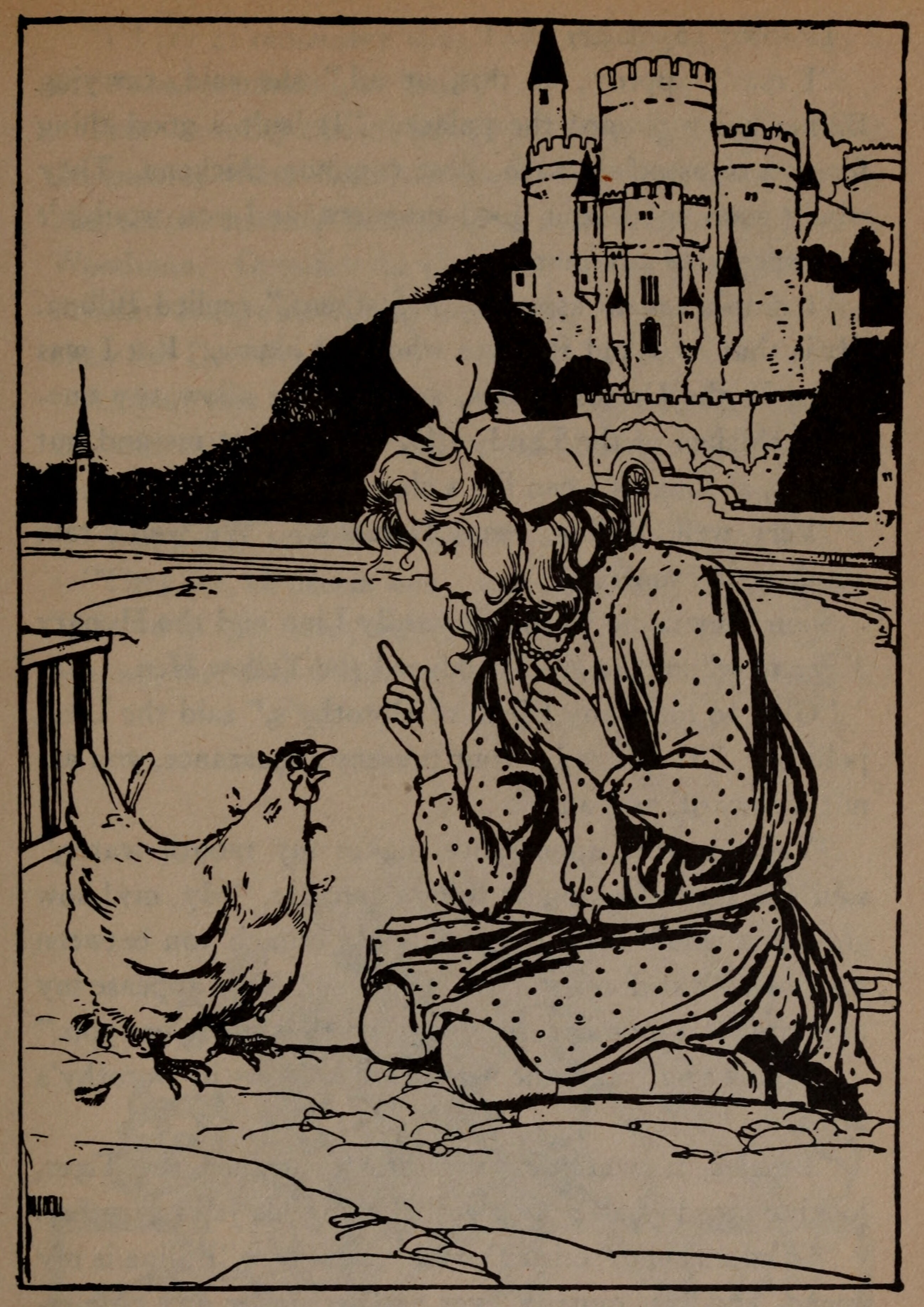 Illustration from Ozma of Oz, page 93