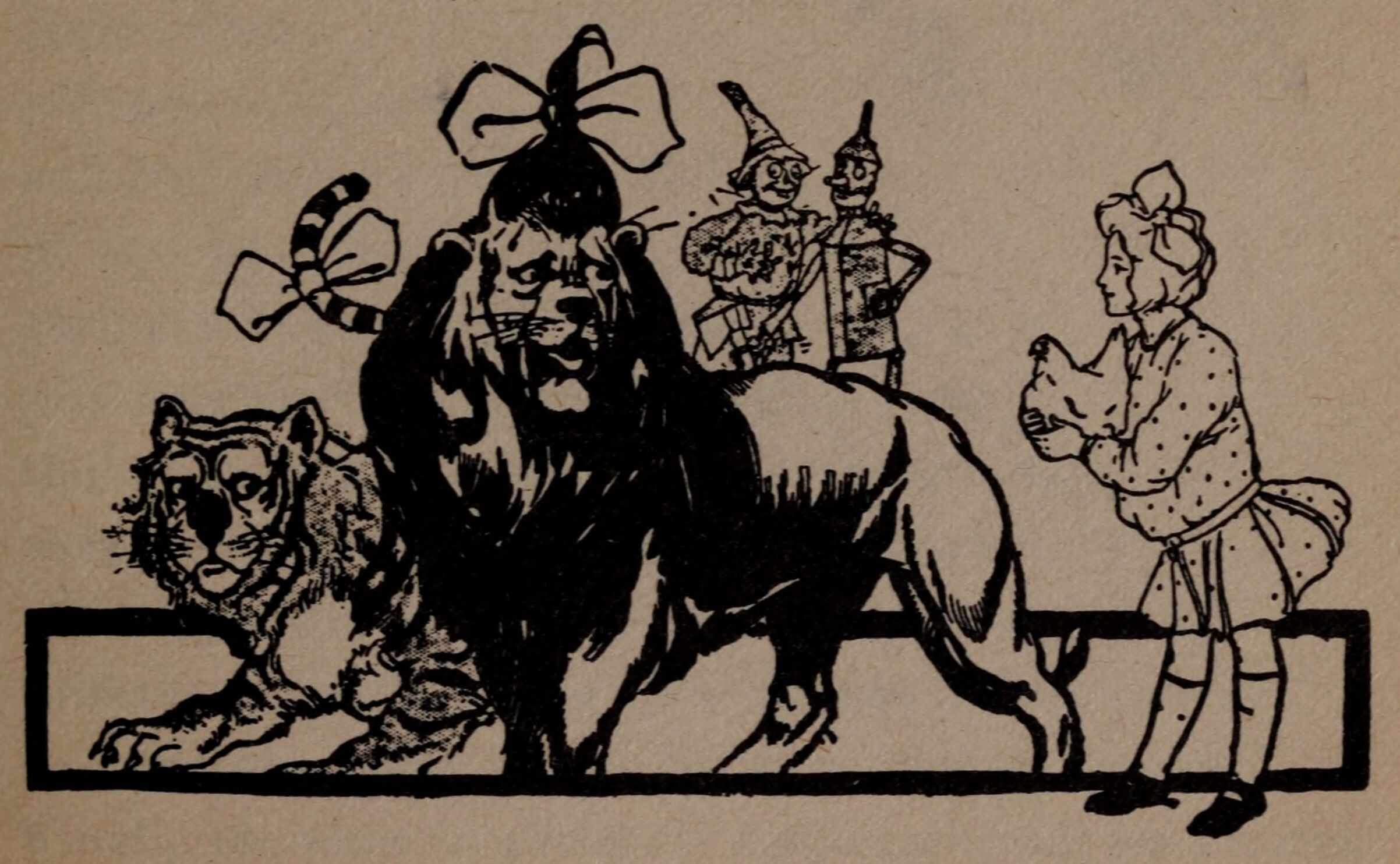 Illustration from Ozma of Oz, page 95
